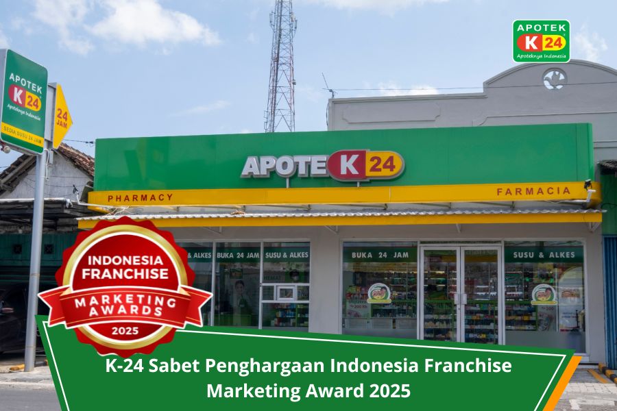 K-24 Sabet Penghargaan Indonesia Franchise Marketing Award 2025